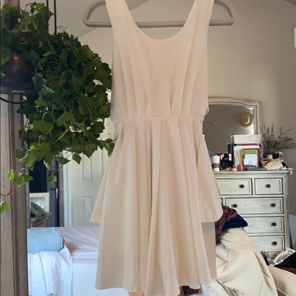 Custom Ivory Dress Engagement